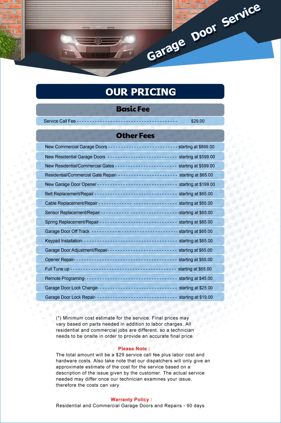 Eagle Garage Door Service Island Park, NY 516-200-8750